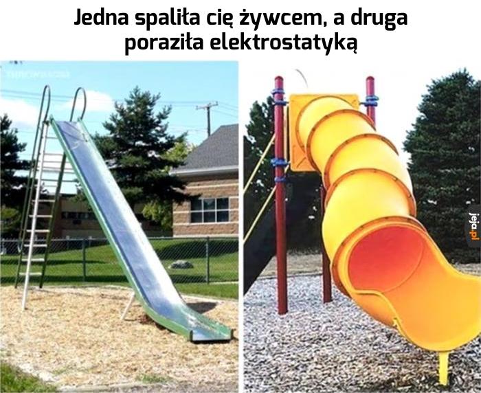 Złowieszcze zjeżdżalnie