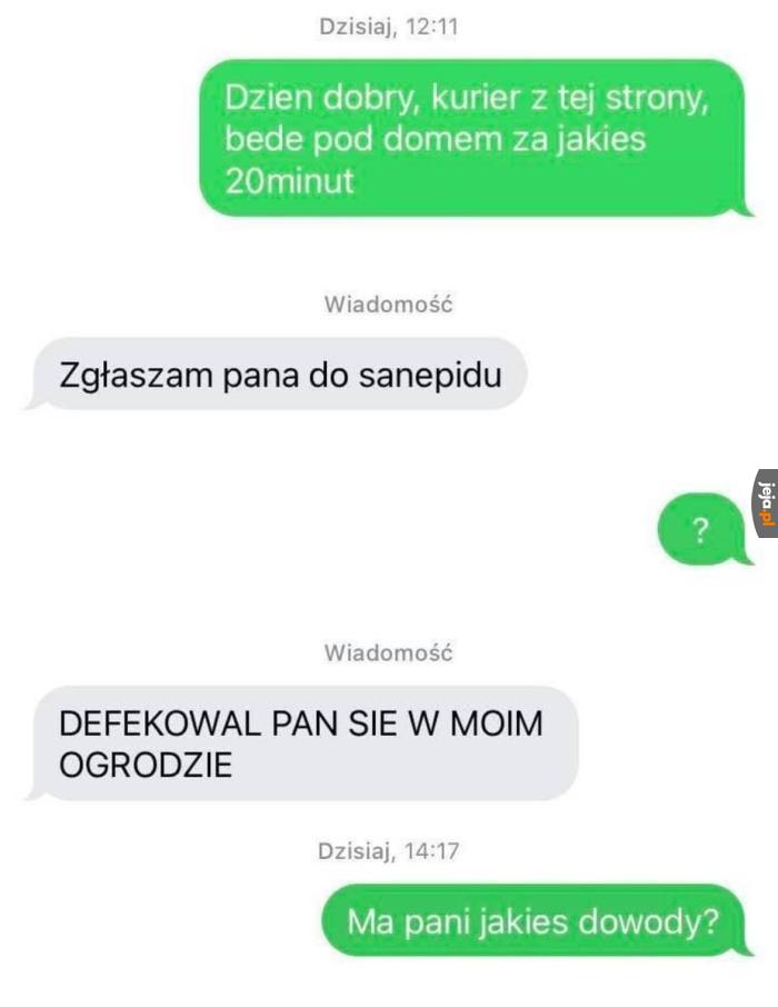 Ma Pani dowód?