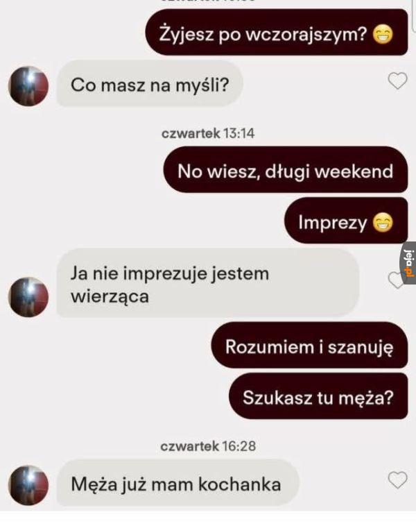 Chyba że tak