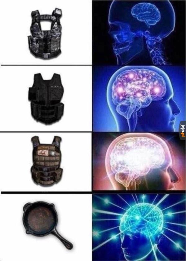 Patelnia najlepszą obroną