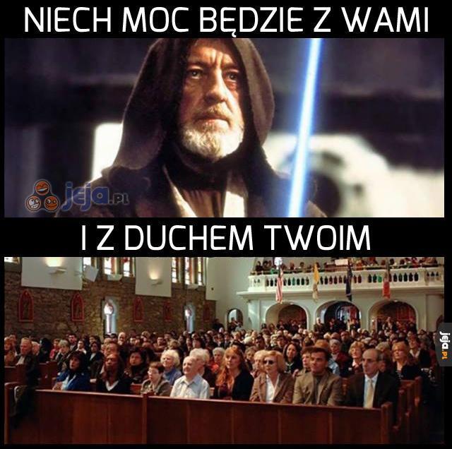 Przekażcie sobie znak... Chwila!