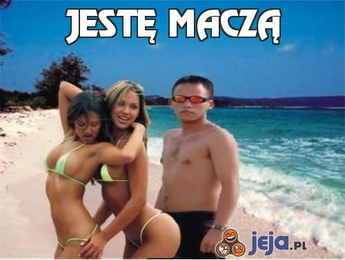 Jestę maczą