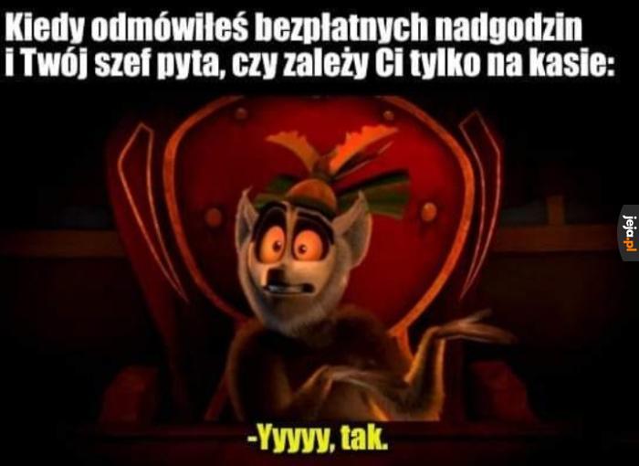 A wyście co myśleli?