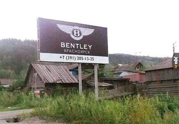 Bentley prosto z Rosji