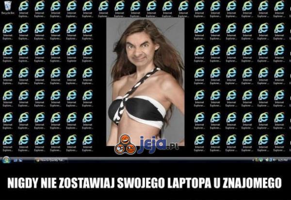 Nigdy nie zostawiaj swojego laptopa u znajomego