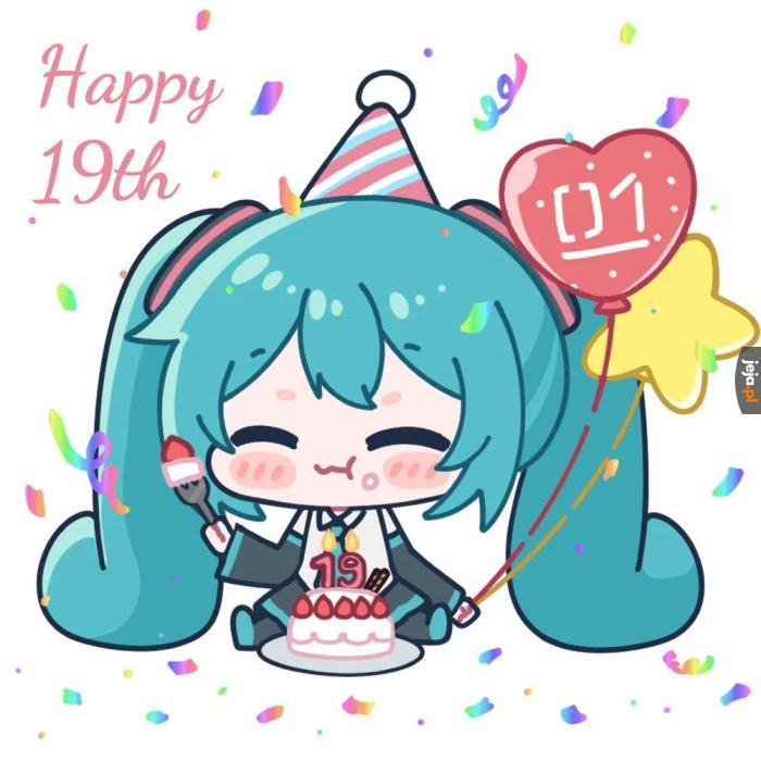 Dzisiaj urodziny Miku