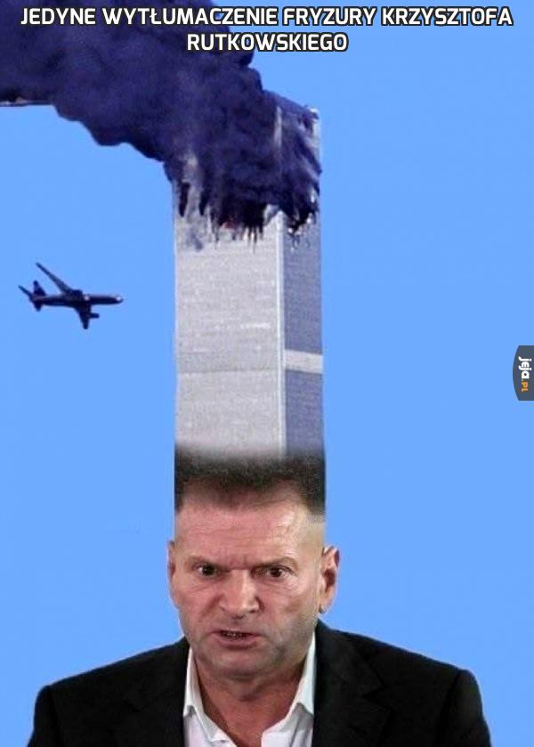 Jedyne wytłumaczenie fryzury Krzysztofa Rutkowskiego