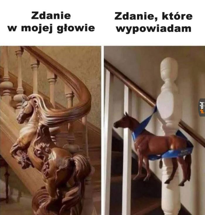 Wypadam inteligentniej kiedy piszę