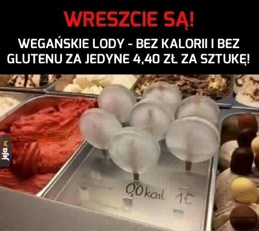 Wegańskie lody