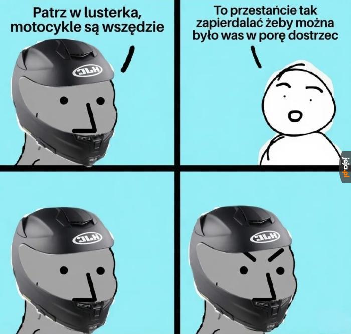 40km/h na skuterze to też sport ekstremalny