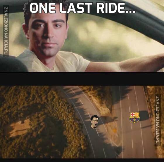 One last ride...