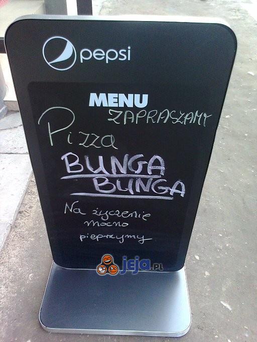 Pizza Bunga Bunga!