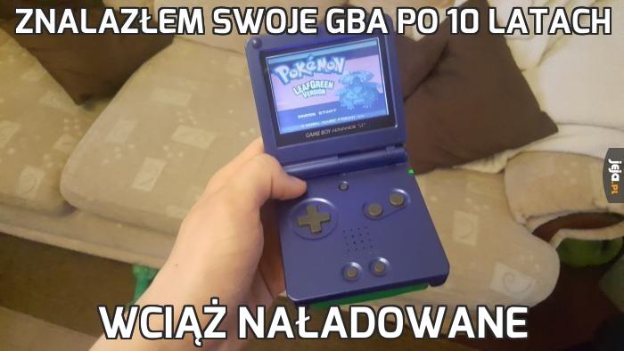 Znalazłem swoje GBA po 10 latach