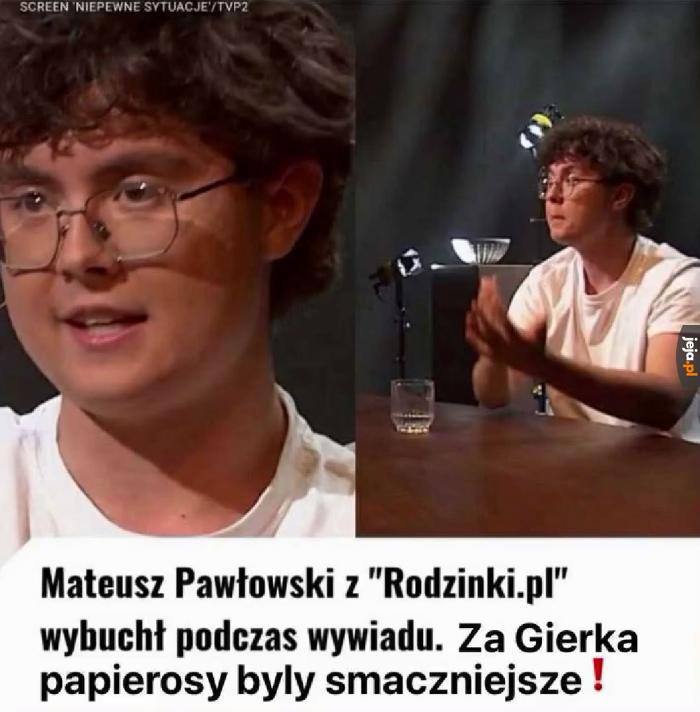 Młody ma dobry gust