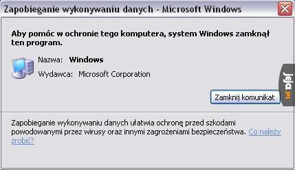 Windows zamyka Windows, żeby chronić komputer?