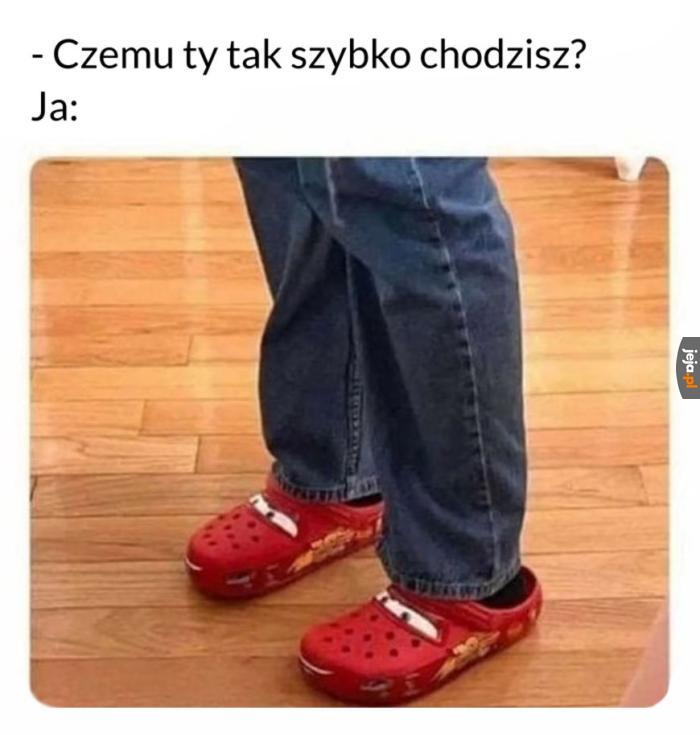 A może to ty chodzisz wolno?