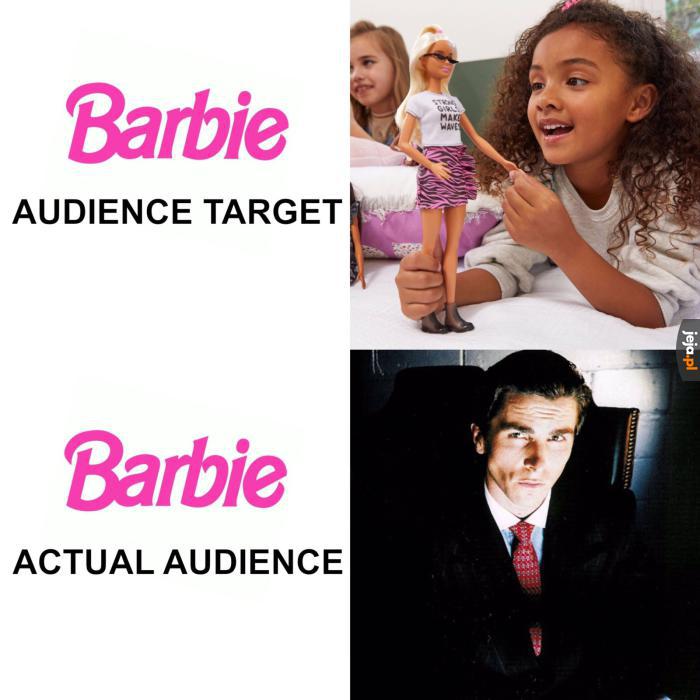Ja i ziomela idziemy na Barbie, bo to film dla prawdziwych schizosów 😎🤙🏿