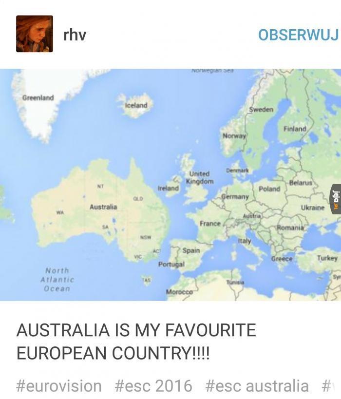 Australia zawsze na propsie