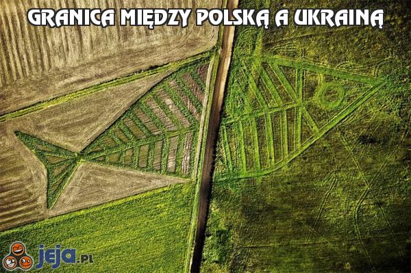 Granica między Polską a Ukrainą