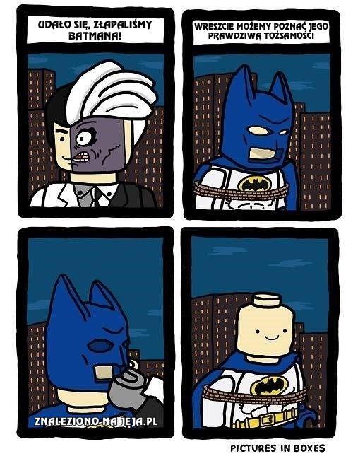 Udało się, złapaliśmy Batmana!