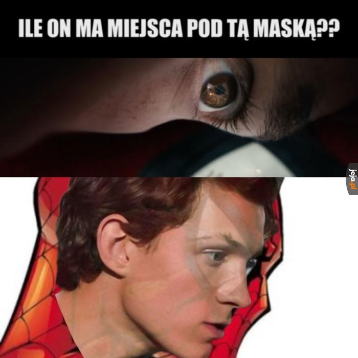 Peter ma bardzo małą główkę