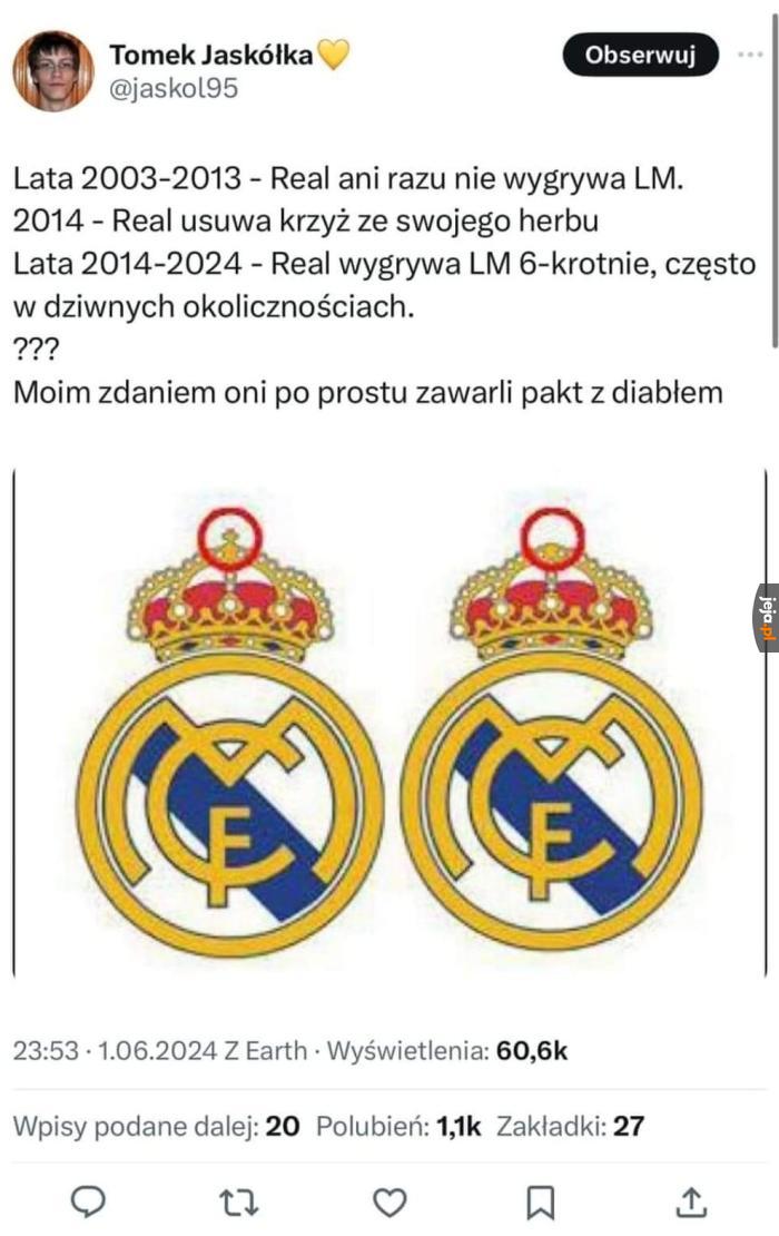 To nie przypadek