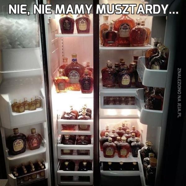 Nie, nie mamy musztardy...