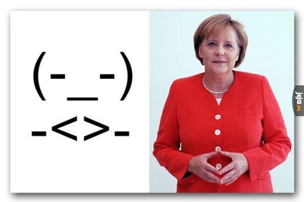 Emotka Merkel