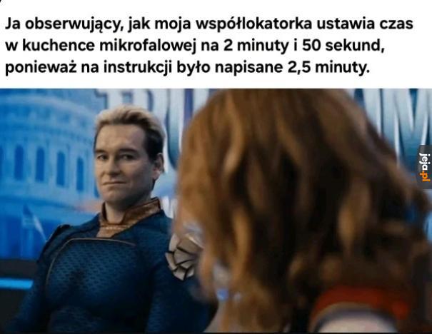 Szkoła jest na 8:00, ja o 7:99