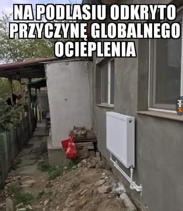 Nawet globalne ocieplenie jest już na Podlasiu