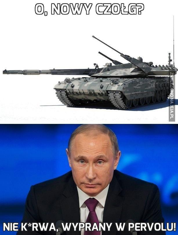 O, nowy czołg?