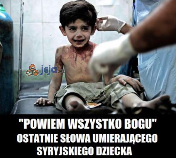 "Powiem wszystko Bogu"
