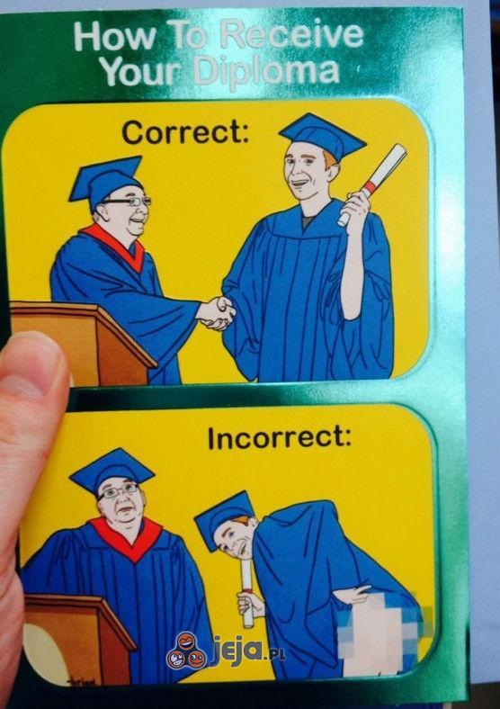 Jak odebrać dyplom