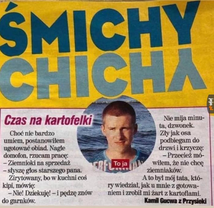 W tym momencie tarzam się ze śmiechu