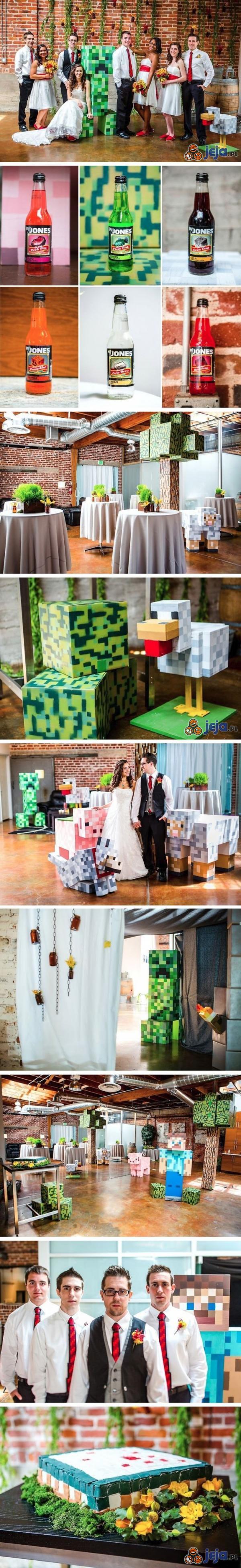 Minecraftowe wesele