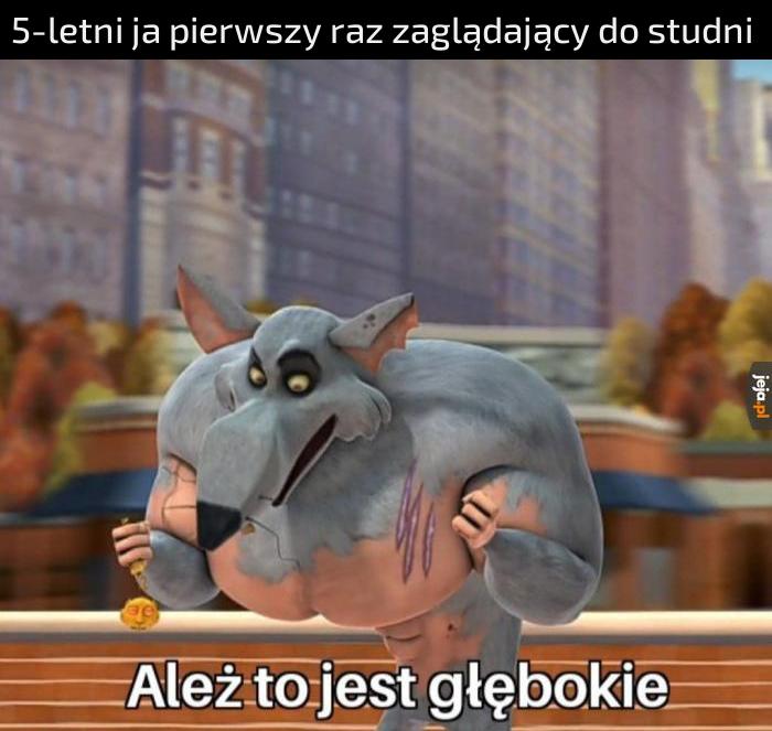 Ciekawe ile bym spadał