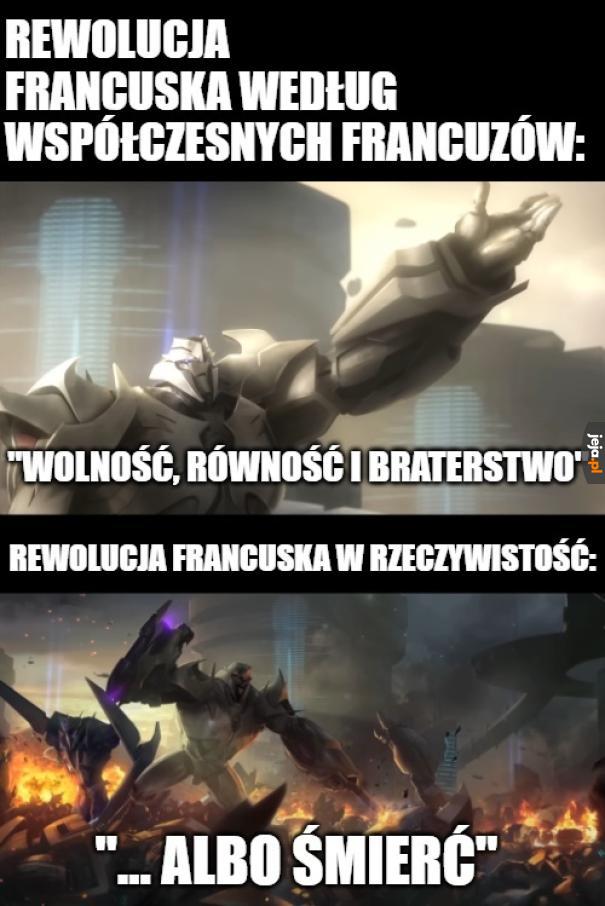Pamiętajcie drodzy uczniowie - ludzie w przeszłości byli ludźmi, nie ideami