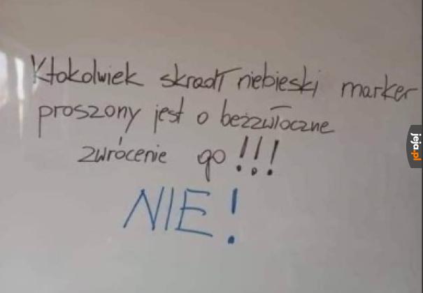 Twardo stawia na swoim