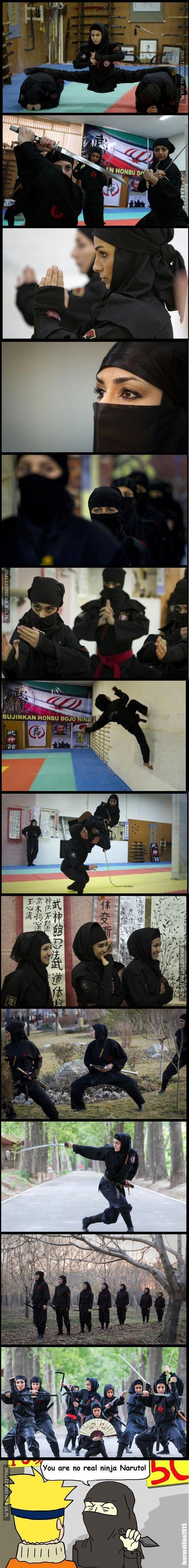 Kobiety ninja z Iranu