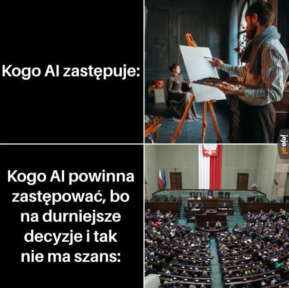 Zwłaszcza że siedzą tam ludzie wybierani na podstawie kasy włożonej w plakaty i billboardy