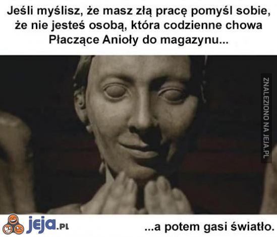 Płaczące anioły