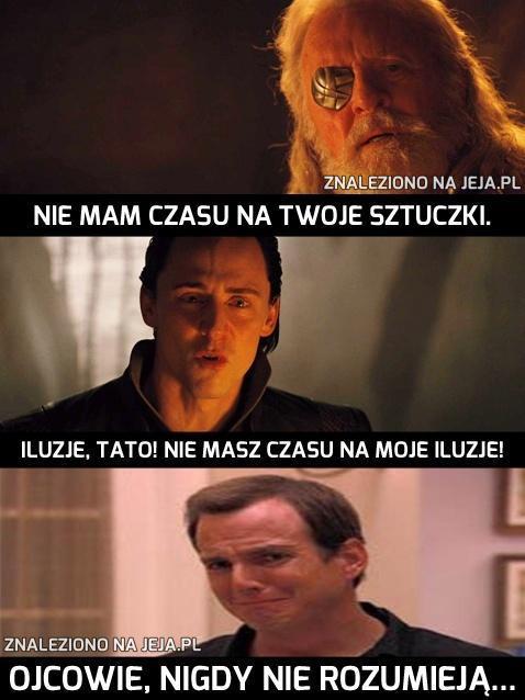 Nigdy mnie nie rozumiesz, tato...