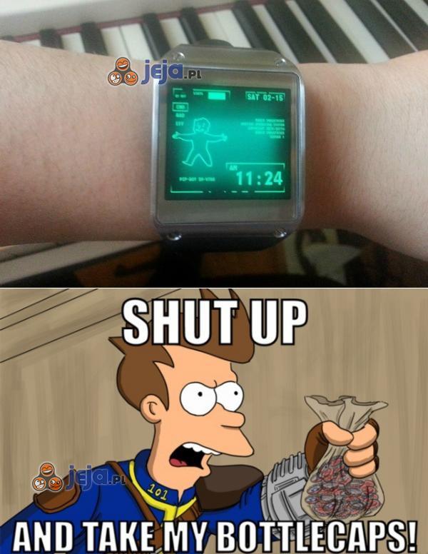 Falloutowy zegarek