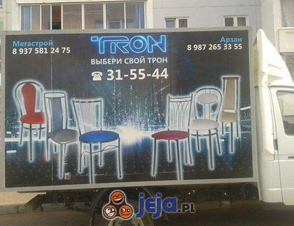 Krzesła firmy Tron