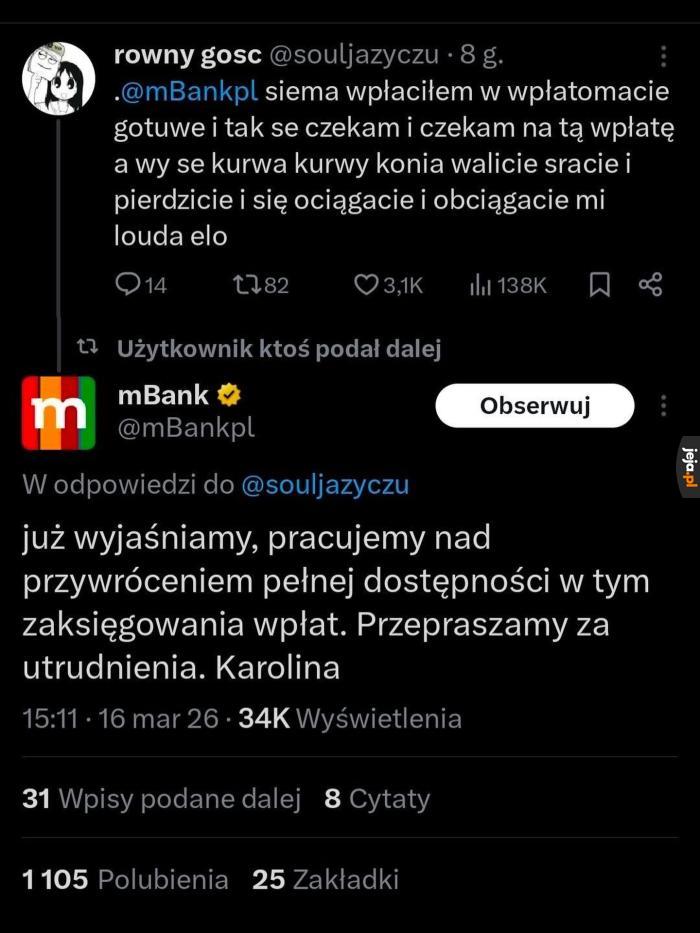 Bankowe problemy