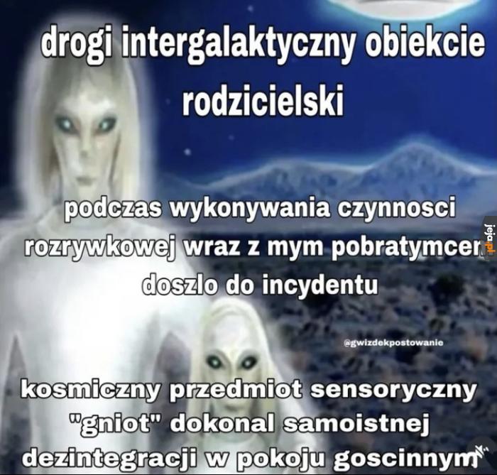 Ko(s)miczne problemy