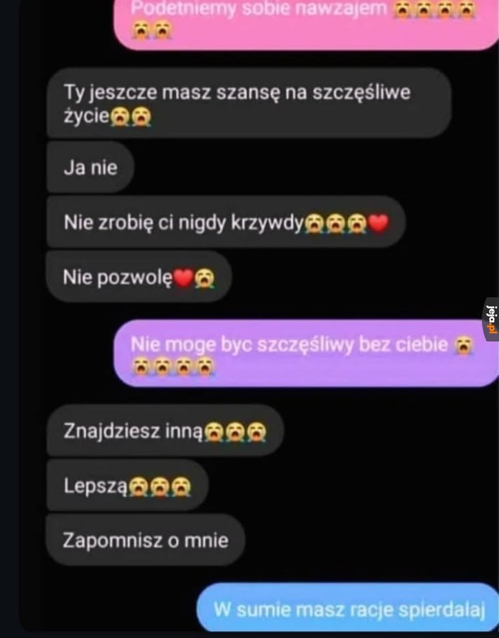 Przekonałaś mnie