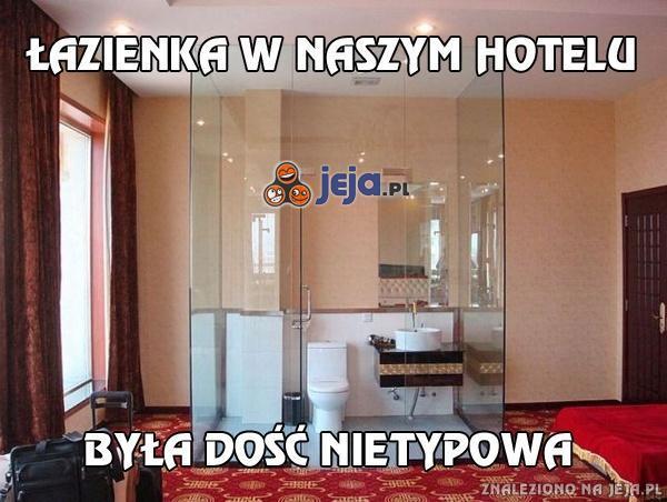 Łazienka w naszym hotelu