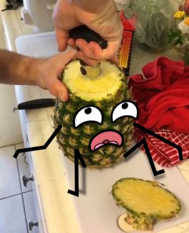 Biedny ananas