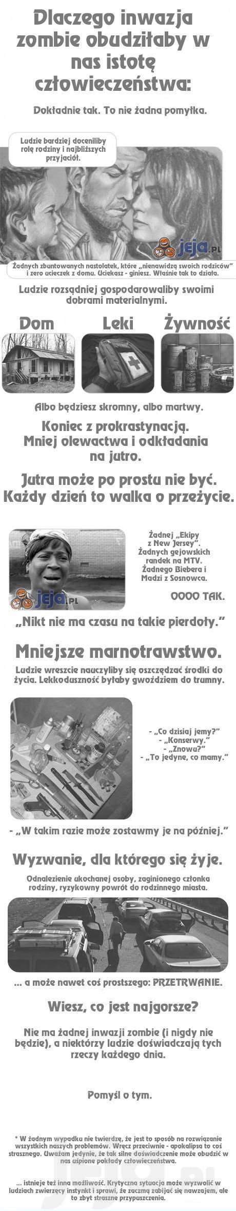 Zombie ratują człowieczeństwo